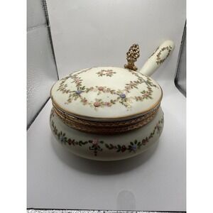 1966 Carrollton Krewe Favor Knights of Columbus Silent Butler Norleans Porcelain